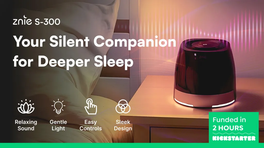 Znie S-300 : Your Silent Sleep Companion for Restful Nights