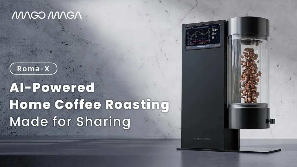 Roma-X: The World’s First AI-Powered Home Coffee Roaster