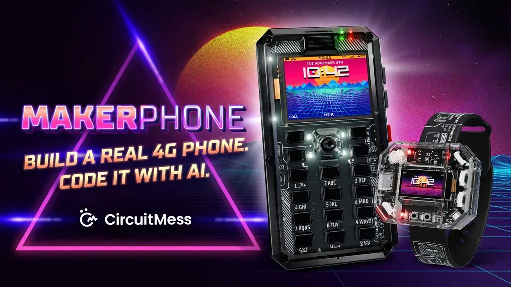 MAKERphone 2.0 – An Educational DIY Mobile Phone