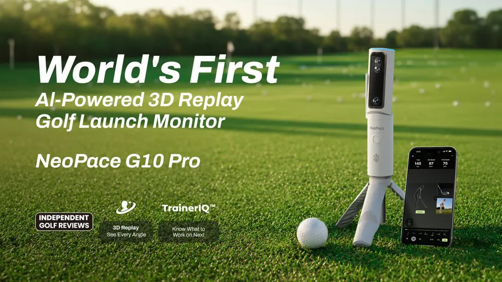 NeoPace G10 Pro: World’s First AI 3D-Replay Golf Monitor