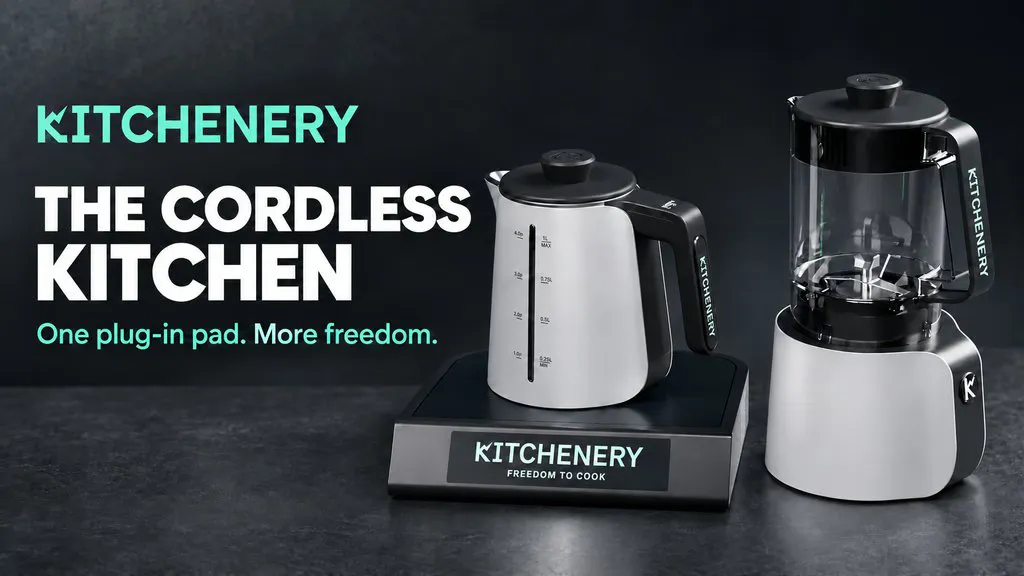 Kitchenery: The Cordless Kitchen Ecosystem